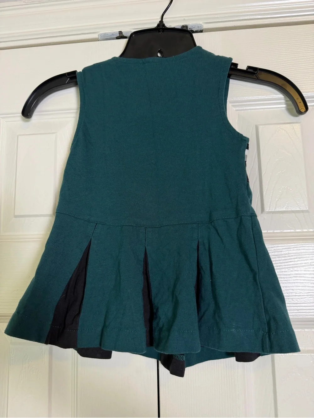 NFL Philadelphia Eagles Green & Black Girls' Cheer Tank Dress